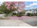 White building with pink flowering trees in front at 488 W Par St # 4, Orlando, FL 32804
