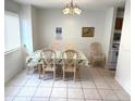 Bright dining room with table and chairs at 5123 Picadilly Circus Ct # 2, Orlando, FL 32839