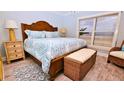 Spacious bedroom with ocean views and comfortable bedding at 4153 S Atlantic Ave # 1030, New Smyrna Beach, FL 32169