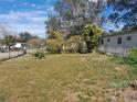 Large backyard with trees at 5149 Bryant Ave, Sanford, FL 32773