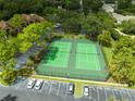 Two well-maintained tennis courts at 420 Forestway Cir # 206, Altamonte Springs, FL 32701