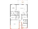 Detailed floorplan showcasing the layout with bedrooms, bathrooms, and living spaces at 2664 Hancock Crossing Dr, Bartow, FL 33830