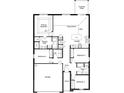 Detailed floor plan showcasing layout with primary bedroom, great room, kitchen, bedrooms and garage at 5571 Creek Haven Way, Lakeland, FL 33810