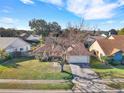 House nestled in a residential neighborhood with lush green lawns at 626 Brookfield Loop, Lake Mary, FL 32746