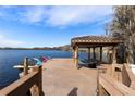 Private boat dock with covered area at 9213 Foxhall Ct, Orlando, FL 32819