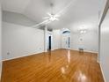 Spacious living room featuring hardwood floors at 311 Silver Pine Dr, Lake Mary, FL 32746