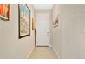 Bright and airy entryway with painted walls and tile flooring at 161 Old Moss Cir, Deland, FL 32724