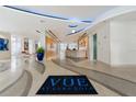 Elegant lobby with modern design and seating at 150 E Robinson St # 2908, Orlando, FL 32801