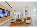 Lobby with comfortable seating and artwork at 150 E Robinson St # 2908, Orlando, FL 32801