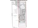 Plot plan showing house, garage, and pool placement at 646 Jasmine Rd, Altamonte Springs, FL 32701