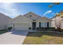 Charming single-story home featuring a well-kept lawn and a neutral color palette at 1470 Silverado Flats St, Kissimmee, FL 34744