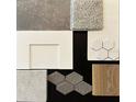 Kitchen and bathroom design samples including tile and flooring options at 13552 Autumn Harvest Ave, Winter Garden, FL 34787