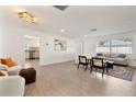 Bright living room with hardwood floors and modern furniture at 2779 Prince John Rd, Winter Park, FL 32792