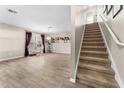 Spacious living room with hardwood floors and lots of natural light at 308 Willowbay Ridge St, Sanford, FL 32771