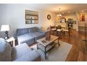 Open concept living and dining area with modern furnishings at 5356 Diplomat Ct # 107, Kissimmee, FL 34746