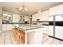 Spacious kitchen featuring an island and stainless steel appliances at 1821 Stanley St, Longwood, FL 32750