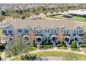 Aerial view of townhome community at 15508 Blackbead St, Winter Garden, FL 34787