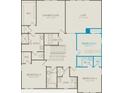 Second floor plan featuring an owner's suite, loft, and additional bedrooms at 3393 Orange Rose Loop, Apopka, FL 32712