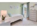 Light and airy bedroom with a twin bed and plenty of closet space at 316 Pelham Park Dr, Deland, FL 32720