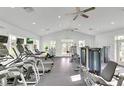 Well-equipped fitness center with various exercise machines at 7387 Duxbury Ln, Winter Garden, FL 34787