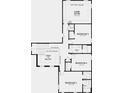 Second floor plan featuring 4 bedrooms, 2 bathrooms and a game room at 987 Ladyfish Trl, St Cloud, FL 34771
