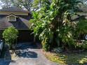 Community overview showcasing waterfront property and mature trees at 7616 Spring Bay Cv # S, Orlando, FL 32819