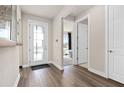 Bright and spacious entryway with wood-look flooring at 2066 Branched Oak Rd, St Cloud, FL 34771