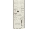 Second floor includes 3 bedrooms, 2 baths, loft, and laundry area at 2736 Clear Night Ave, Kissimmee, FL 34744