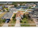 One-story house situated in a quiet residential neighborhood at 16067 Shasta St, Clermont, FL 34714