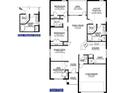Four-bedroom, two-bath home with a two-car garage and open floor plan at 4456 Sagefield Dr, Harmony, FL 34773