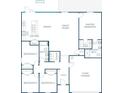 Four-bedroom, two-bathroom house with a two-car garage at 110 Rosedale Dr, Deltona, FL 32738