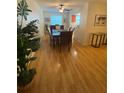 Bright dining room with hardwood floors at 1500 Gay Rd # 10C, Winter Park, FL 32789