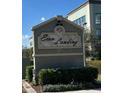 Econ Landing community entrance sign framed by lush green landscaping at 2523 Econ Landing Blvd, Orlando, FL 32825