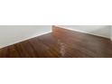 Close-up view of hardwood floors with natural light reflecting off of the surface at 5404 Milan Dr, Orlando, FL 32810