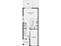Main floor plan showing the foyer, great room, kitchen, patio and garage at 2500 Penguin Blvd, Davenport, FL 33837