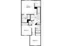 Floor plan displaying a primary bedroom with a walk-in closet and ensuite bath, along with two additional bedrooms at 399 Sequoia Dr, Lake Wales, FL 33859