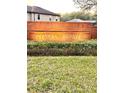 Brick community entrance sign for Pitman Estates at 2655 Sheila Dr, Apopka, FL 32712
