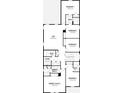 Upstairs floorplan featuring bedrooms, bathrooms, a loft, and the main bedroom with walk-in closets at 9158 Seascape Cv, Kissimmee, FL 34747