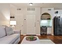 Cozy living space with built-in desk nook, perfect for a comfortable and functional living at 911 N Orange Ave # 148, Orlando, FL 32801