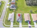 Bird's-eye view of home showing location within community and proximity to neighbors at 5590 Forest Ridge Dr, Winter Haven, FL 33881