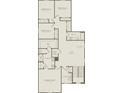 Second floor plan showcasing bedrooms, bathrooms, and a loft area at 7054 Rosy Sky Ave, Orlando, FL 32829