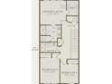 Upstairs floor plan featuring the owner's suite, two bedrooms, and two full bathrooms at 6736 Reverie Park Ave, Orlando, FL 32829