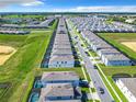 Expansive aerial view showcasing the community's layout and neighborhood streets at 3751 Lana Ave, Davenport, FL 33897