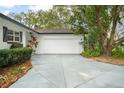 Spacious two-car garage offering ample parking and storage space at 1307 Lindenwood Ln, Winter Park, FL 32792