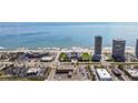 Scenic aerial view of beachfront condos with ocean view and city access at 901 S Atlantic Ave # 5, Ormond Beach, FL 32176