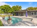 Backyard pool and patio area, perfect for outdoor entertaining at 4210 Shorecrest Dr, Orlando, FL 32804