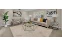 Bright living room with modern furnishings, stylish decor, and ample natural light at 1409 Overlake Ave, Orlando, FL 32806