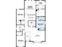 Second floor plan showing owner's bedroom, three additional bedrooms, loft, three baths, and laundry room at 16765 Muskgrass Dr, Winter Garden, FL 34787