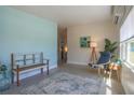 Bright living room featuring a large window and modern decor at 1285 Oak Dr, Mount Dora, FL 32757