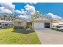 Charming home with a well-manicured lawn, two-car garage, and a convenient screened-in porch at 1716 Terry Ne Cir, Winter Haven, FL 33881